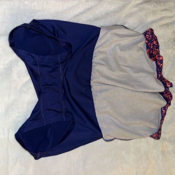 Nike Dri-fit Women’s Golf Skort Blue Pink Abstract Splatter Small EUC - Picture 5 of 8